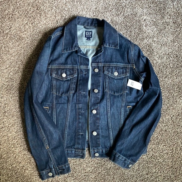 Gap Dark Wash Denim Jacket - Picture 3 of 6